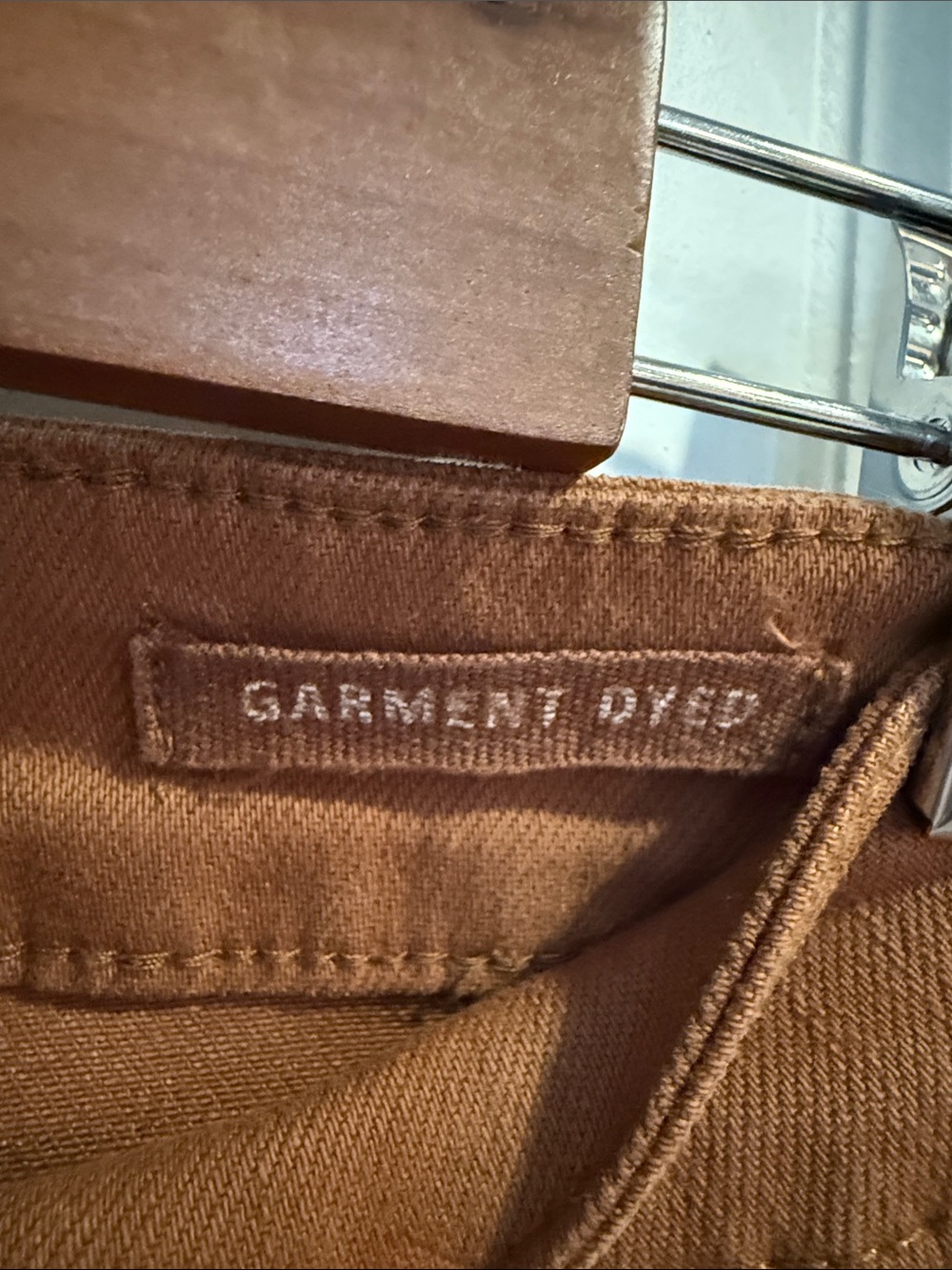 Judy Blue Rust Brown Rolled-Hem Jean Shorts - Picture 3 of 5